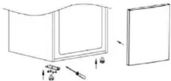 CANDY CTC3L715ES11 - Instrukcje dotyczne wymiany oswietlenia: - 4