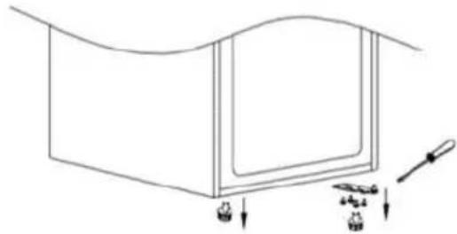 CANDY CTC3L715ES11 - Driftsvejledningen til udskiftning af paeren er som folger: - 3