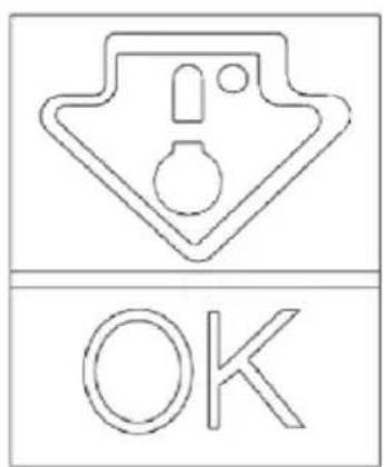 CANDY CTC3L715ES11 - Wskaznik temperature w strefie najzimniejszej - 2
