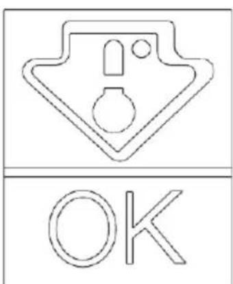 CANDY CTC3L715ES11 - Indikator temperature v najhladnejsem območju - 2
