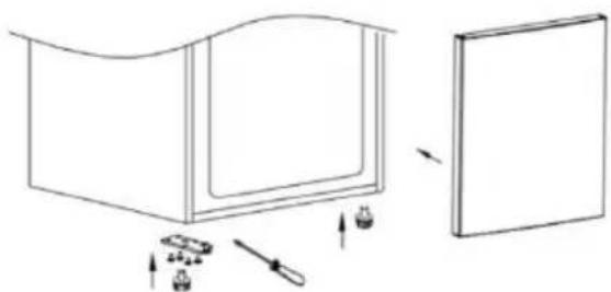 CANDY CTC3L715ES11 - Driftsvejledningen til udskiftning af paeren er som folger: - 8