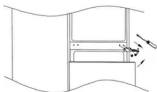 CANDY CTC3L715ES11 - As instruções de operação de substituição da lâmpada são as seguides: - 2