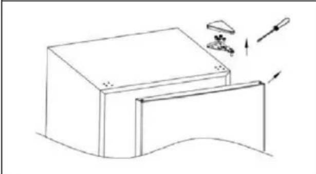 CANDY CTC3L715ES11 - Instrukcje dotyczne wymiany oswietlenia: - 1