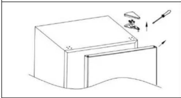 CANDY CTC3L715ES11 - De instructies voor het verwangen va de lampং als volgt: - 1