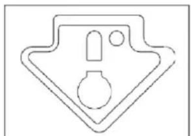 CANDY CTC3L715ES11 - Wskaznik temperature w strefie najzimniejszej - 1