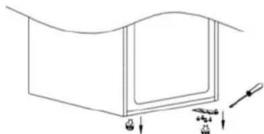 CANDY CTC3L715ES11 - Lamppujen vaihto-ohjeet ovat seuraavat: - 3