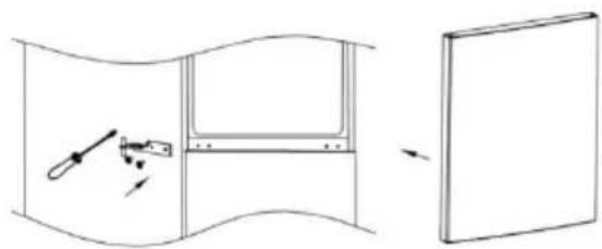 CANDY CTC3L715ES11 - Bruksanvisningen for skiffe av lampe er som følger: - 5