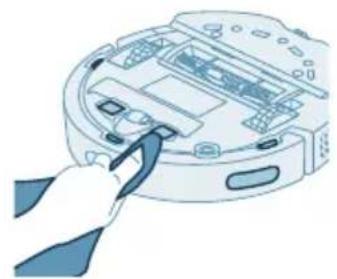 PHILIPS HomeRun 2000 Series XU2100 - Čistenie snímačov, kontaktnych bodov a kužel'á signálu IR - 1
