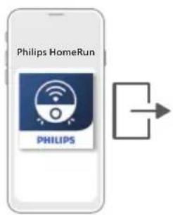 PHILIPS HomeRun 2000 Series XU2100 - Configuración de la conexión Wi-Fi - 1