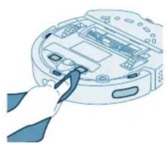 PHILIPS HomeRun 2000 Series XU2100 - Rengjore sensorene, kontaktpunktene og IR-vinduet - 1