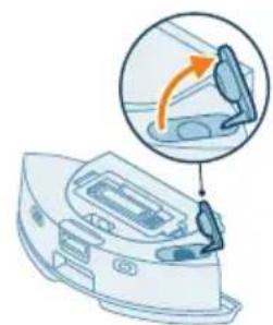 PHILIPS HomeRun 2000 Series XU2100 - Kaθαρισμός του δοχείουν ερού - 2
