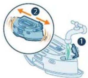 PHILIPS HomeRun 2000 Series XU2100 - Cleaning the water tank - 3