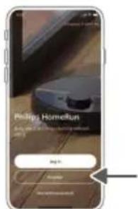 PHILIPS HomeRun 2000 Series XU2100 - Prenos applikacije - 1