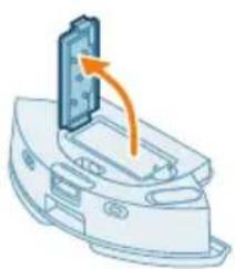 PHILIPS HomeRun 2000 Series XU2100 - Limpar o recipiente do po e o filtro lavavel - 5