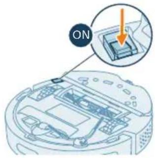 PHILIPS HomeRun 2000 Series XU2100 - Opladning af robotten - 1