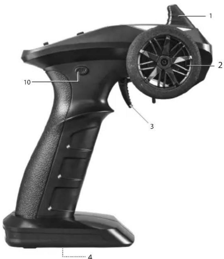 Reely RaVage 4x4 V2 - b) Sender (Fernsteuerung) - 1