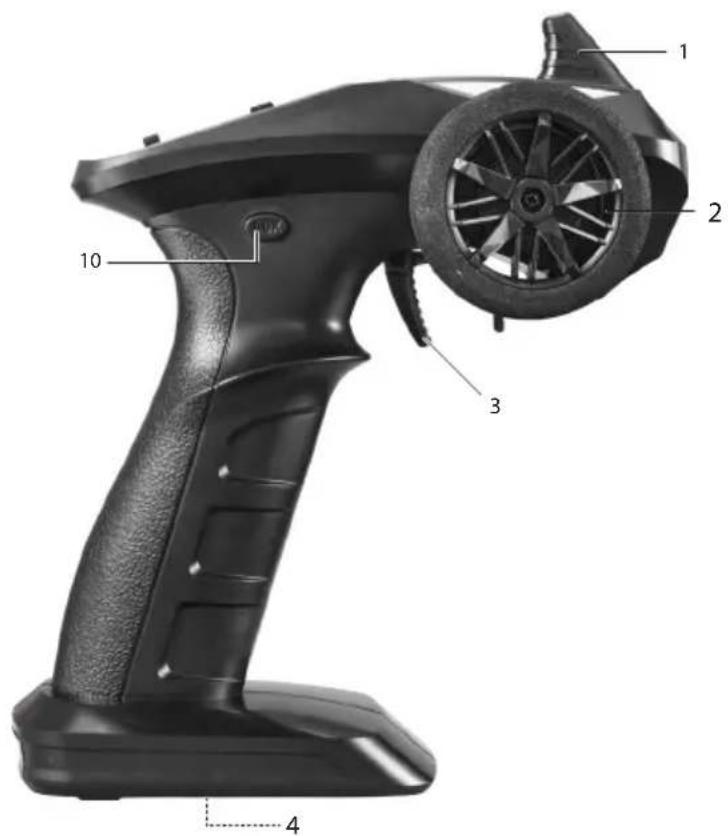 Reely RaVage 4x4 V2 - b) Transmitter (remote control) - 1