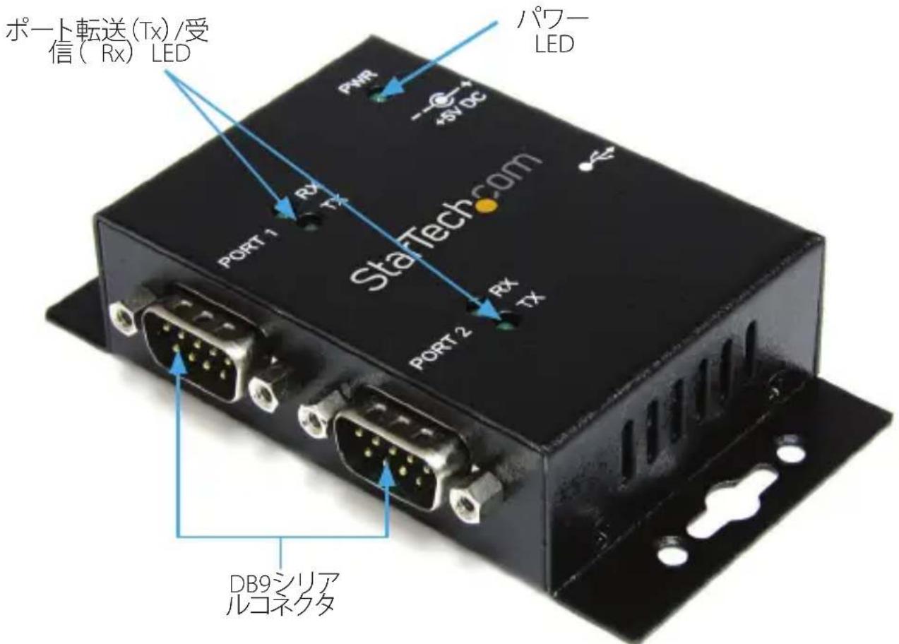 StarTech.com ICUSB2324I - flɔnt - 1