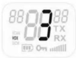Esscom TwinTalker 9210 - Sélection du mode VOX - 1