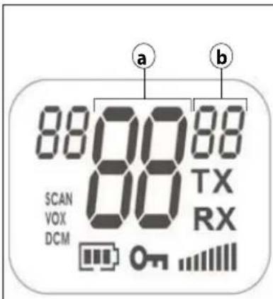 Esscom TwinTalker 9210 - Informatie LCD-display - 1