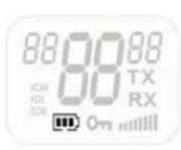 Esscom TwinTalker 9210 - Niveau de charge de la batterie/indication de batterie faible - 1