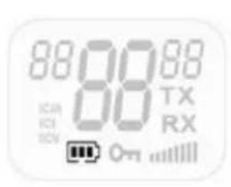 Esscom TwinTalker 9210 - Batteriestandsanzeige / Anzeige schwache Batterie - 1