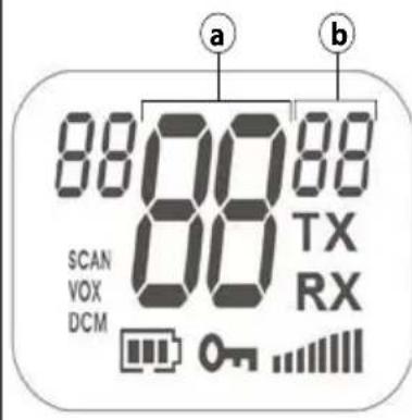 Esscom TwinTalker 9200 - LCD-Display Informationen - 1