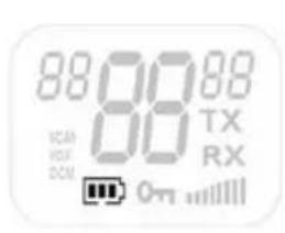 Esscom TwinTalker 9200 - Battery Charge Level/Low Battery Indication - 1