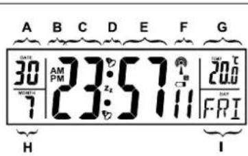 DIGITECH 4LD30103 - Displaybeschrijving - 1