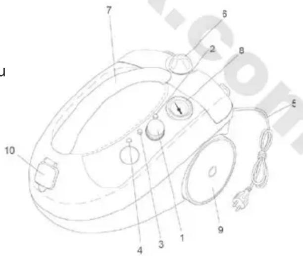 Vapor Enviromate E3 - DESCRIPTION DU NETTOyEUR à VAPEUR - 1