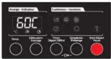 MIO STAR VE 8013 - Selectionner le programme et le demarrer - 1