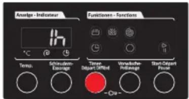 MIO STAR VE 8013 - Régler le département différé - 1