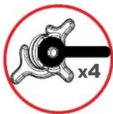 MIO STAR VE 7013 - Retirer les vis de sécurité de transport - 1