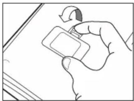 TANITA KD321 - Insertion des piles - 1