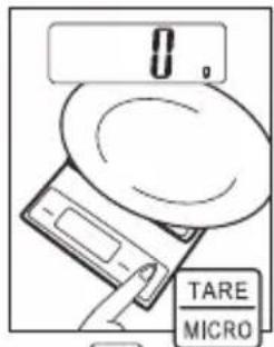 TANITA KD321 - WEIGHING/TARE FUNCTION - 5