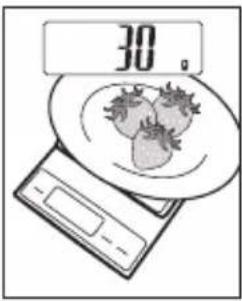 TANITA KD321 - FUNCTION PESAGE / TARE - 6