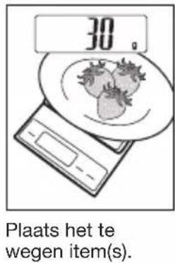 TANITA KD321 - WEEG-/TARE-FUNCTIE - 5