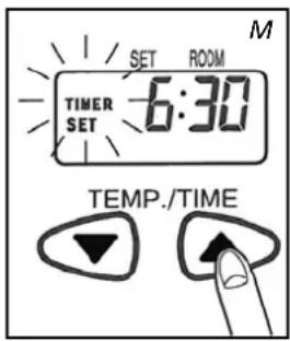 QLIMA SRE3230TC - E AJUSTE DE LA TEMPERATURA DESEADA - 2
