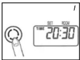 I SET ROOM TIME 20:30