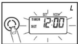 QLIMA SRE3230TC - E STÄLLA IN LÄMPLIG TEMPERATUR - 1