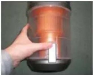 Ices IVC750 - De voör-motorfilter, centrische Hepa filter en luchtuitlaatfilter verwijden &amp; reinigen Waarschuwing: - 6