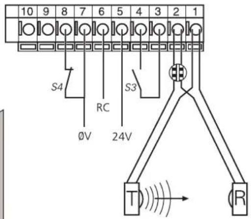 MAC Tronic 70 - Branchements externes - 2