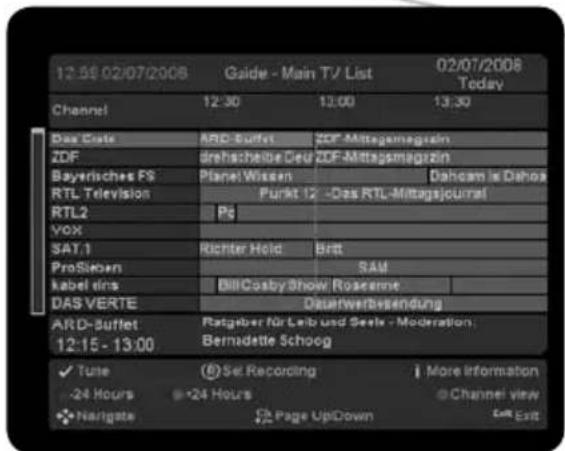Inverto IDL5550S - EPG-GRIDVIEW - 1