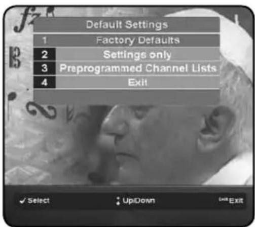 Inverto IDL5550S - Factory Defaults - 1