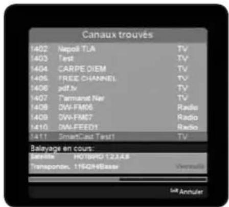 Inverto IDL5550S - TROUVER ET SAUVEGARDER LES CHÂINES - 1