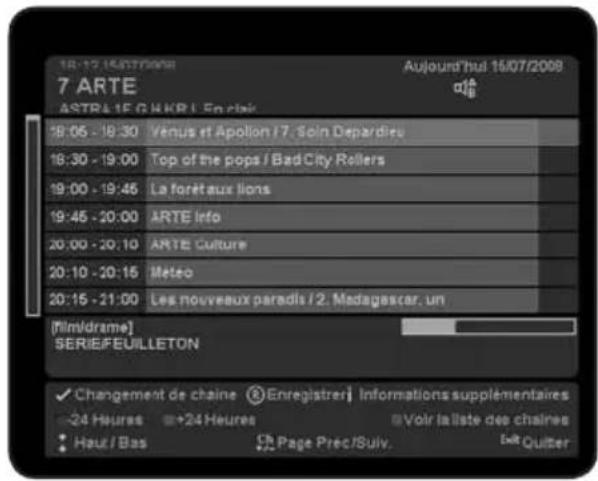 Inverto IDL5550S - INFORMATION SUR LES PROGRAMMES (ACTUEL / SUIVANT) - 3