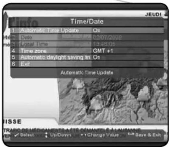 Inverto IDL5550S - Time Zone - 1