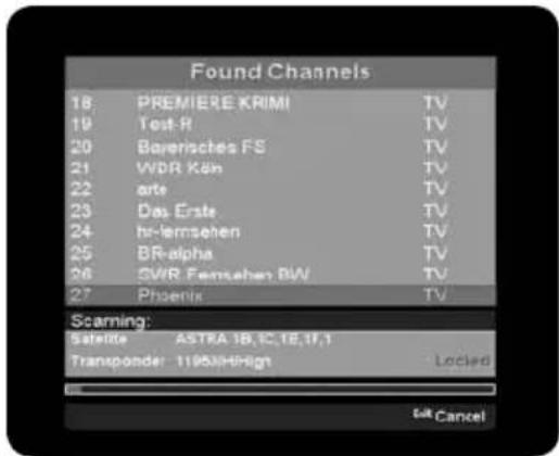 Inverto IDL5550S - FINDING AND STORING THE CHANNELS - 1