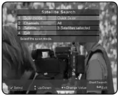 Inverto IDL5550S - FINDING AND STORING THE CHANNELS - 2