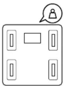 TANITA UM041 - Select Weight-Only Mode - 1